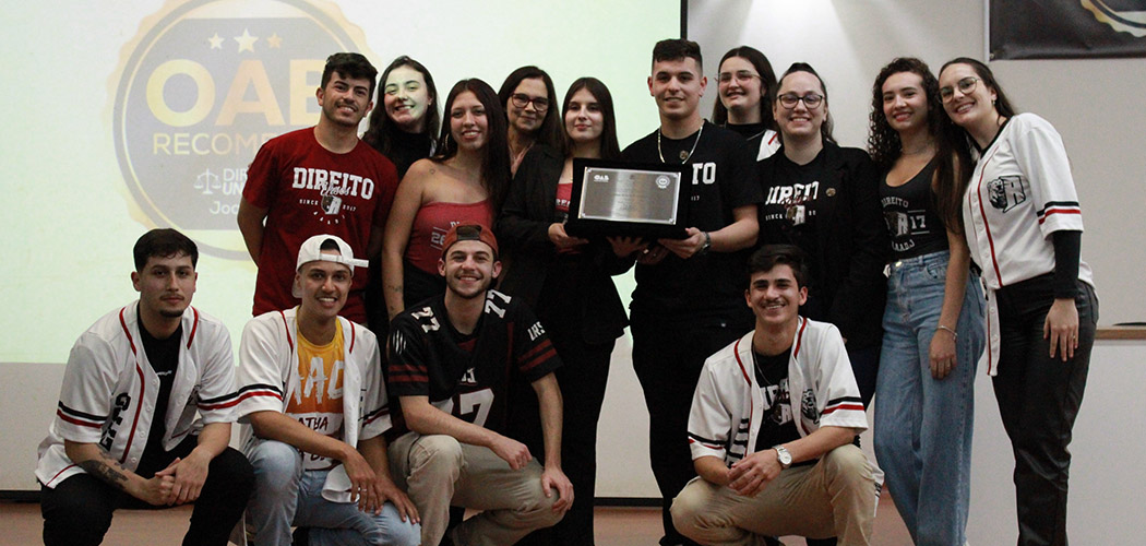 Curso de Direito da Unoesc Joaçaba celebra a conquista do Selo OAB Recomenda