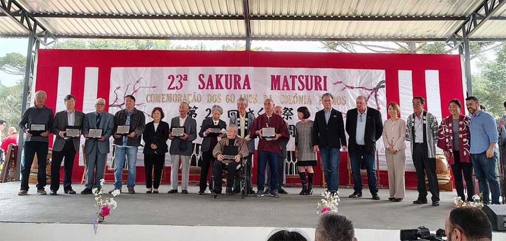 Colônia Japonesa celebra 60 anos de imigração para Santa Catarina/Foto: Maythe Novak-Bom Dia SC