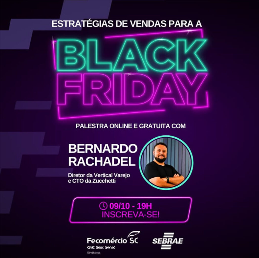 Fecomércio-SC promove palestra online e gratuita sobre Black Friday no dia 9 de outubro