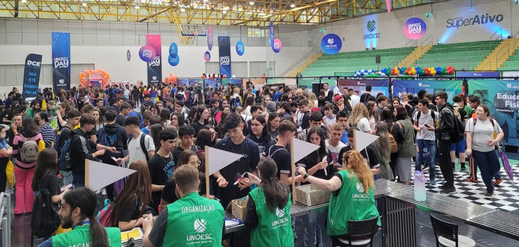 Mais de quatro mil pessoas participaram do Unoesc Day em Joaçaba