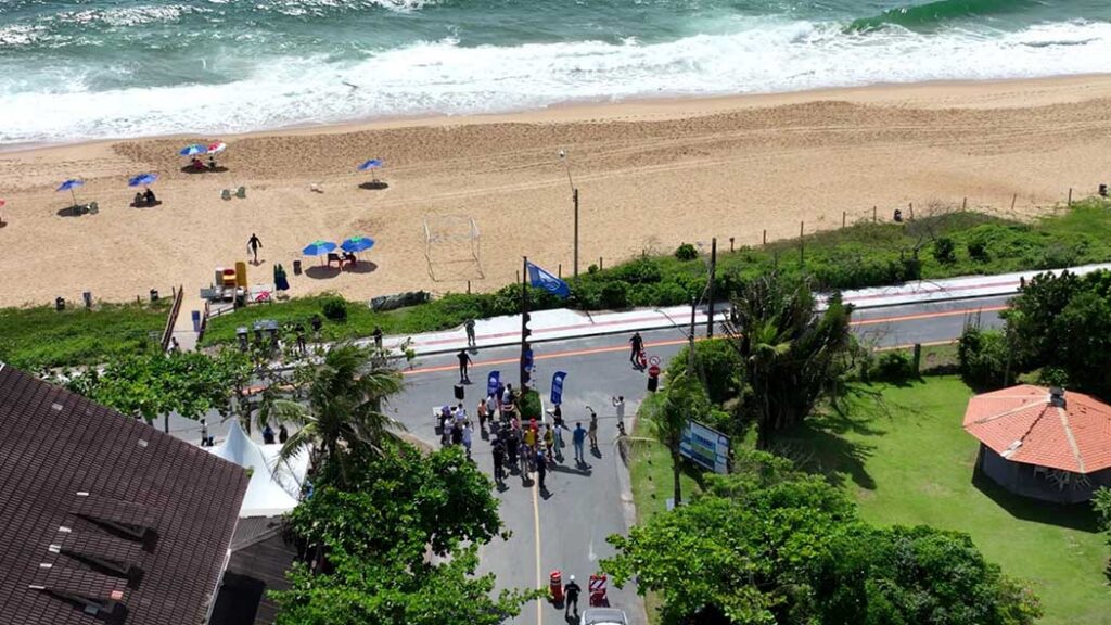 Praias de Balneário Camboriú foram contempladas com o selo Bandeira Azul/Foto: Luccas Sabatke/Arquivo PMBC 