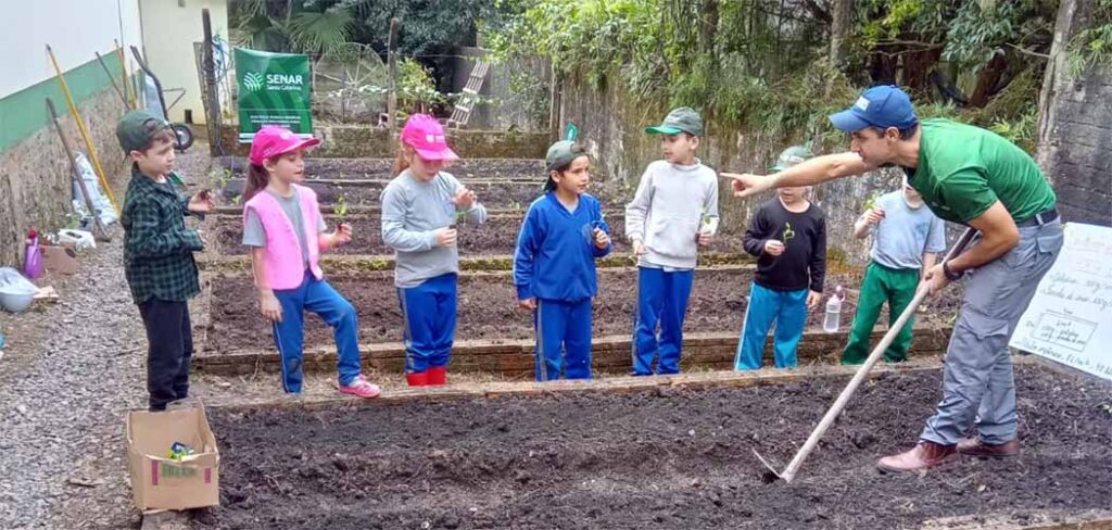 Escola de Turvo implementa Projeto "Plantando para o Futuro: Horta Escolar"