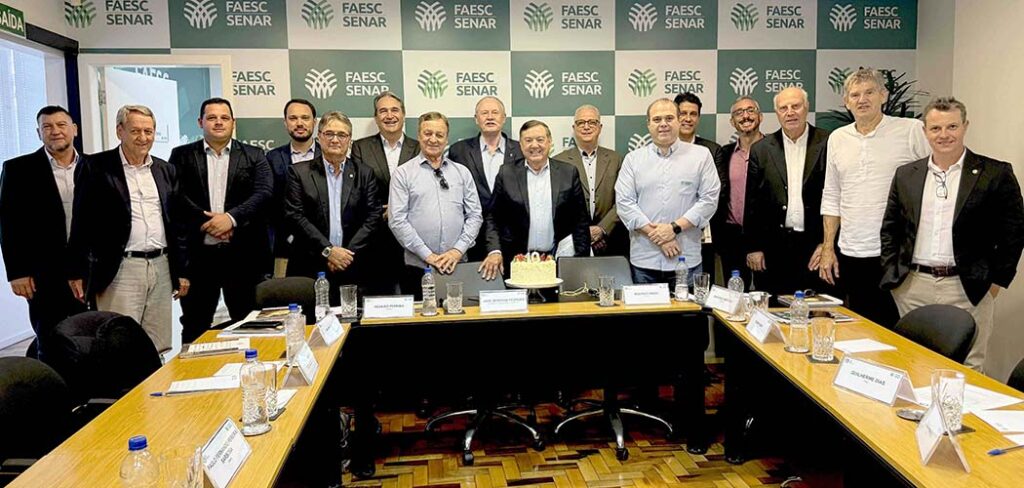 Representantes da Aliança Láctea Sul Brasileira estiveram reunidos nesta semana, em Florianópolis/Foto: divulgação Sistema Faesc/Senar
