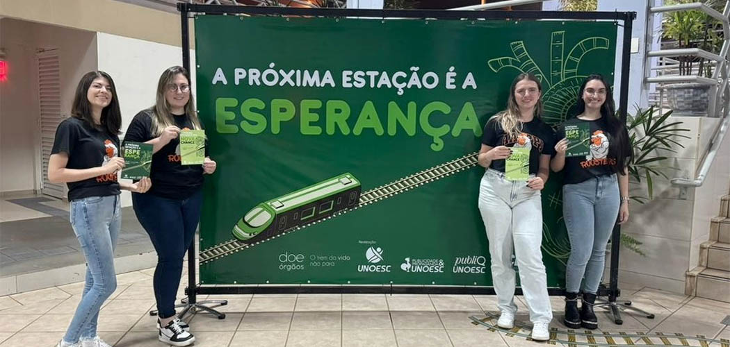 Estudantes de Publicidade e Propaganda elaboram campanha sobre a importância da doação de órgãos