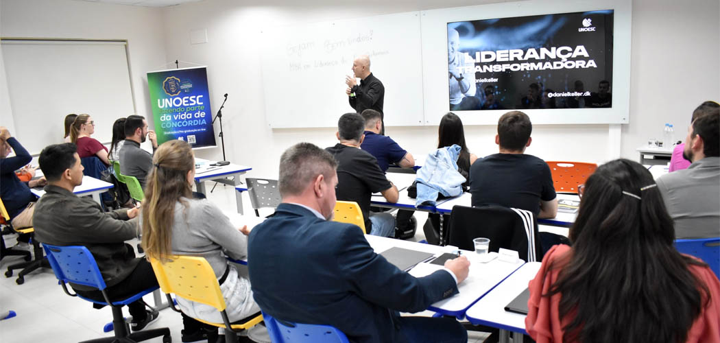 Unoesc Concórdia realiza aula inaugural do MBA em Liderança de Alta Performance