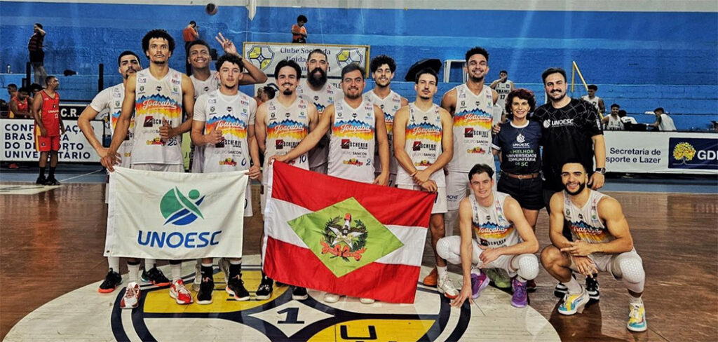 Unoesc Basket Joaçaba disputa a final dos jogos universitários brasileiros