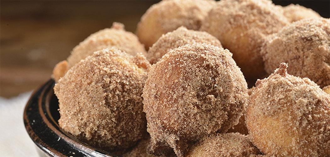 Bolinhos de Chuva com Canela