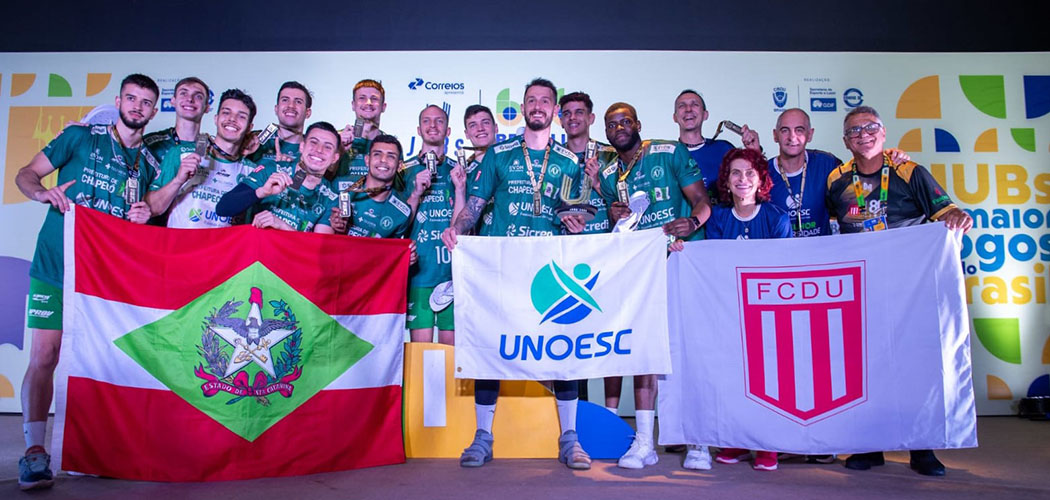 Unoesc conquista resultados expressivos nos Jogos Universitários Brasileiros