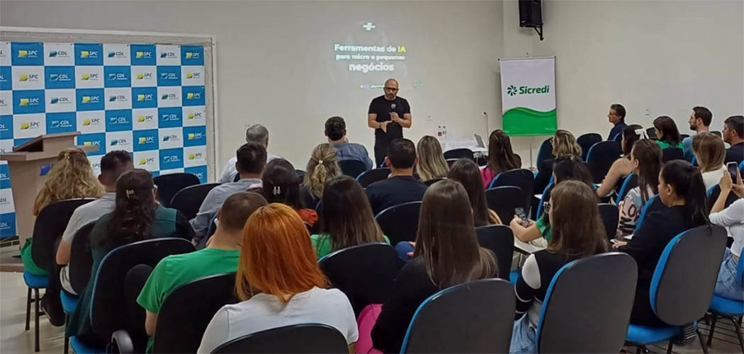 Oficina do SEBRAE em Catanduvas destaca o uso de IA para Micro e Pequenos Negócios em