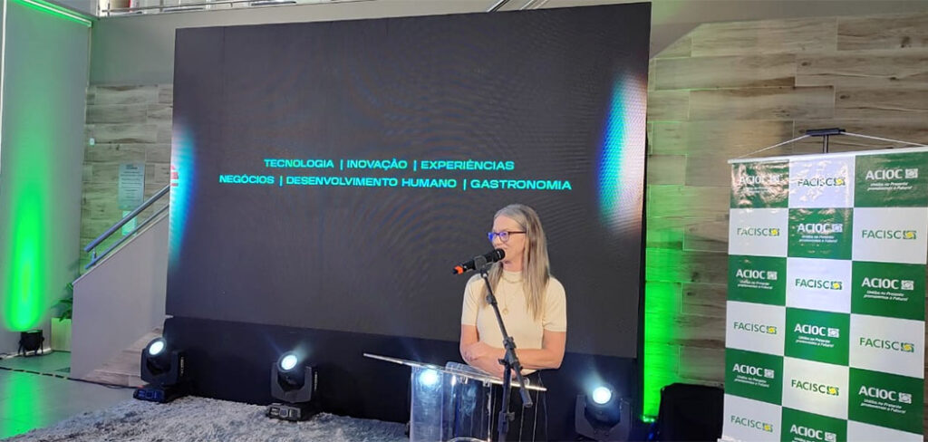 ACIOC lança a Feira GERA 2025 que acontecerá em Joaçaba/Foto: Evandro Novak-TV Bom Dia SC