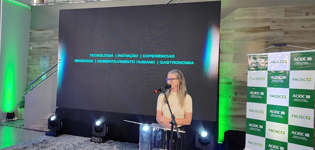 ACIOC lança a Feira GERA 2025 que acontecerá em Joaçaba/Foto: Evandro Novak-TV Bom Dia SC