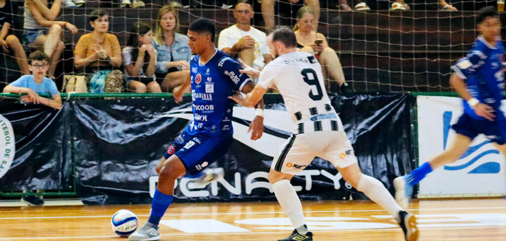 Joaçaba Futsal vence o Florianópolis pelas quartas de final do Catarinense/ Foto: Comunicação Apaff