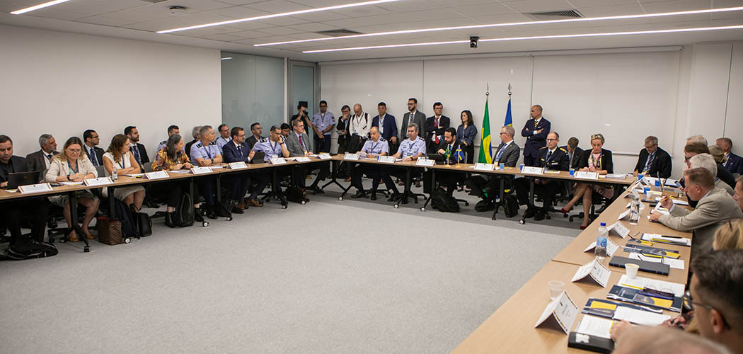Grupo de Alto Nível Suécia-Brasil de Aeronáutica/ Foto: Filipe Scotti