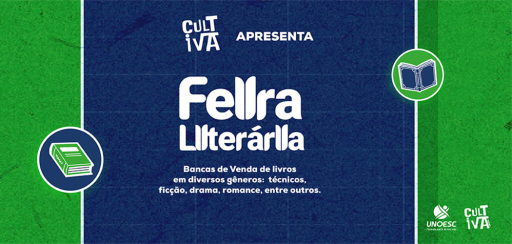 Unoesc realiza Feira Literária em Joaçaba até a práxima quinta-feira (7)