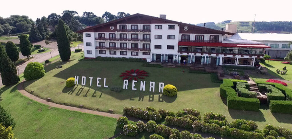 O Hotel  oferece conforto e requinte na medida certa/Foto: Evandro Novak-TV Bom Dia SC