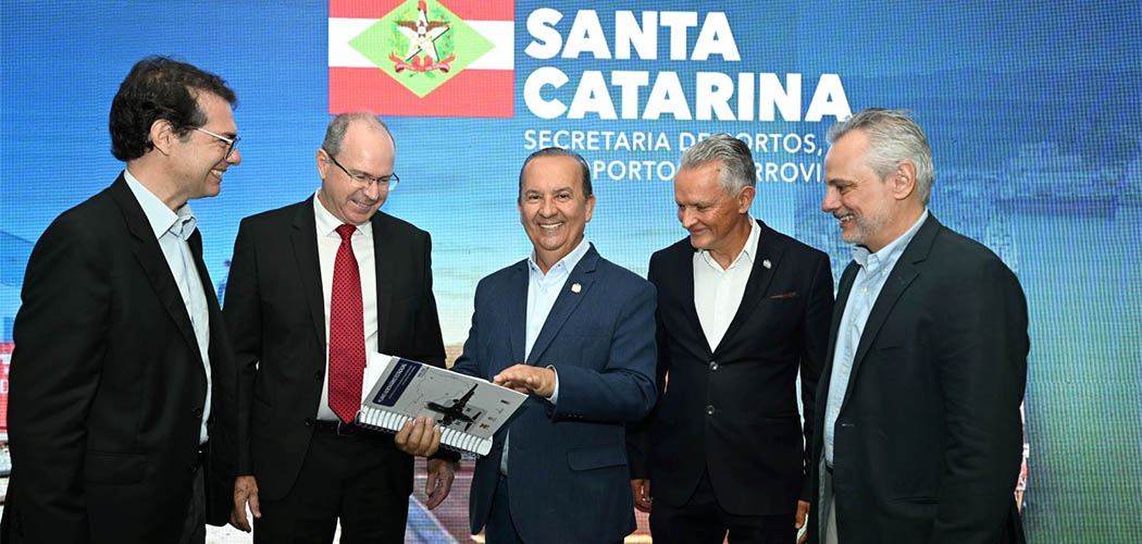Governo do Estado lança Plano Aeroviário de SC para os próximos 20 anos/Foto: Eduardo Valente/Secom