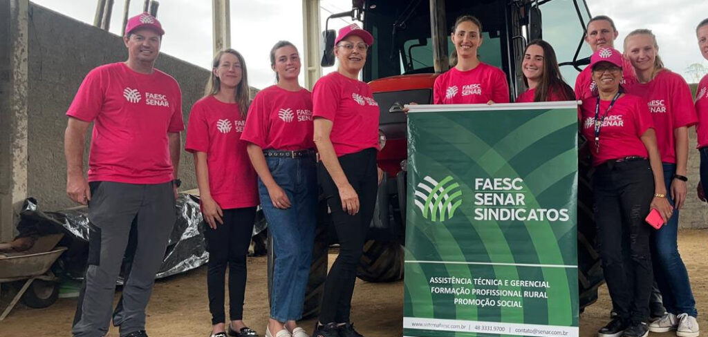 Tratores e implementos agrícolas especial para mulheres" é um dos mais novos cursos do Senar/SC/Foto: Divulgação