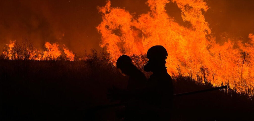 Combate aos incêndios no Pantanal