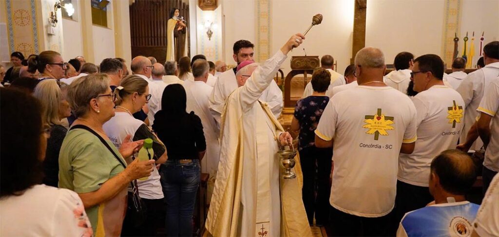 Diocese de Joaçaba realiza abertura do Ano Jubilar Ordinário da Igreja "Peregrinos da Esperança"