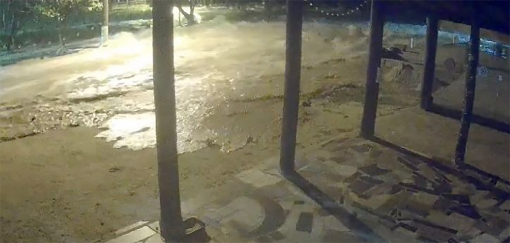 Tsunami meteorológico é registrado dia (02) no litoral sul de SC
