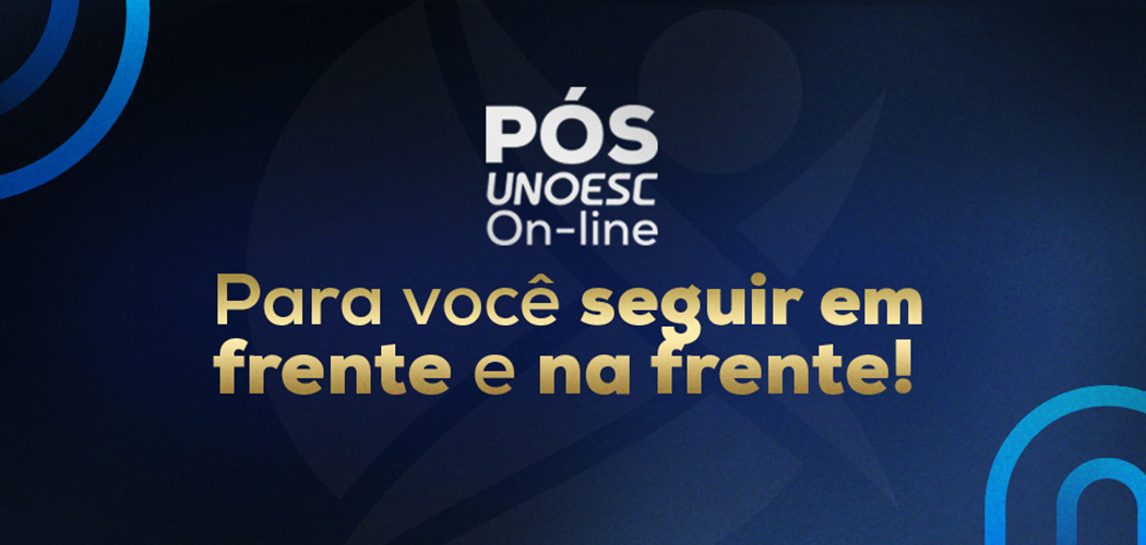 Unoesc oferece cursos de Pós-graduação On-line com matrículas gratuitas