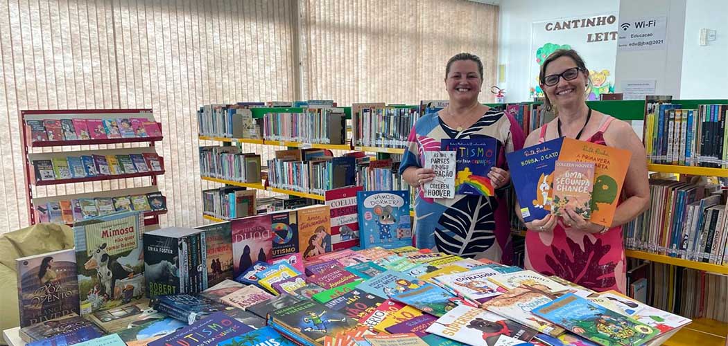 Biblioteca Pública Municipal de Joaçaba tem novos livros no seu acervo