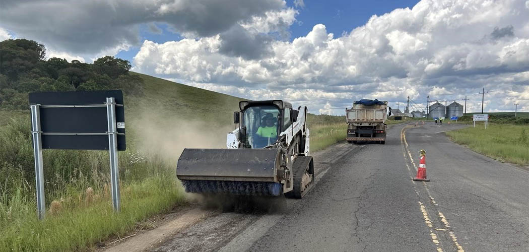 Inicia as obras de revitalização da SC-150 entre Água Doce e a BR-153/Foto: Divulgação/SIE