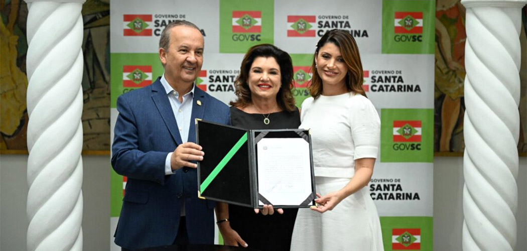 Catiane Seif é a nova Secretária de Estado do Turismo de SC/Foto: Eduardo Valente/ Governo SC