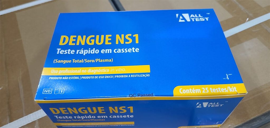 Secretaria de Estado da Saúde distribui testes rápidos para diagnóstico da dengue em SC