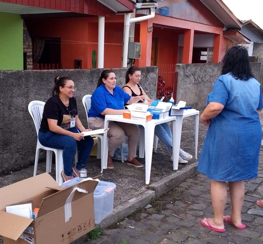 Herval d´Oeste coloca em prática o projeto “Carro do Teste Rápido”