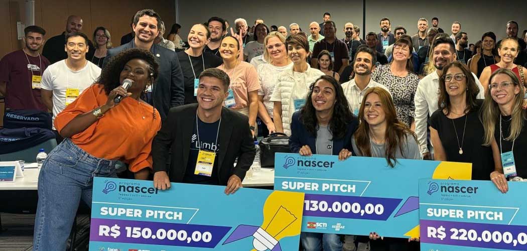 15 startups de toda SC apresentaram suas boas ideias na final; Iniciativa é da Fapesc, SCTI e Sebrae/Foto: Leonardo Ferreira