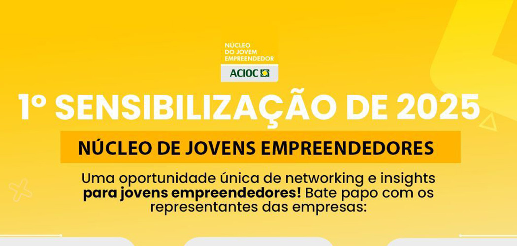 ACIOC promove na segunda-feira (17) em Joaçaba, painel com empresários de destaque da região