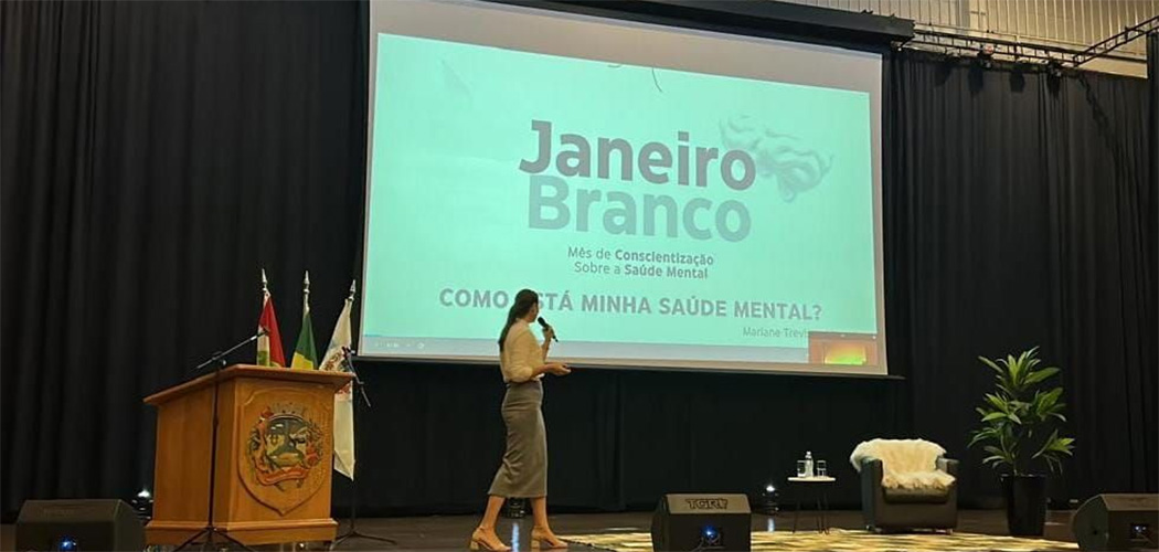 Janeiro Branco: palestra reforça cuidado com a saúde mental