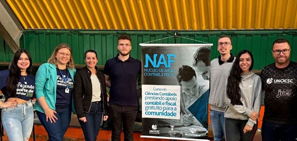 NAF Unoesc conquista o 1º lugar entre SC a e PR em serviços prestados ao cidadão