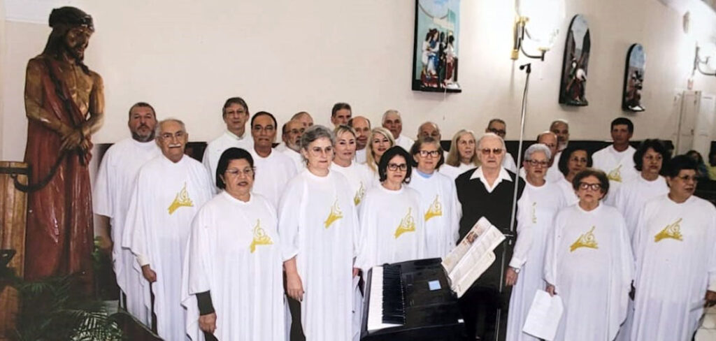Coral Litúrgico Artístico Hervalense — COLIARTHE realiza apresentação na comunidade de Boa Esperança
