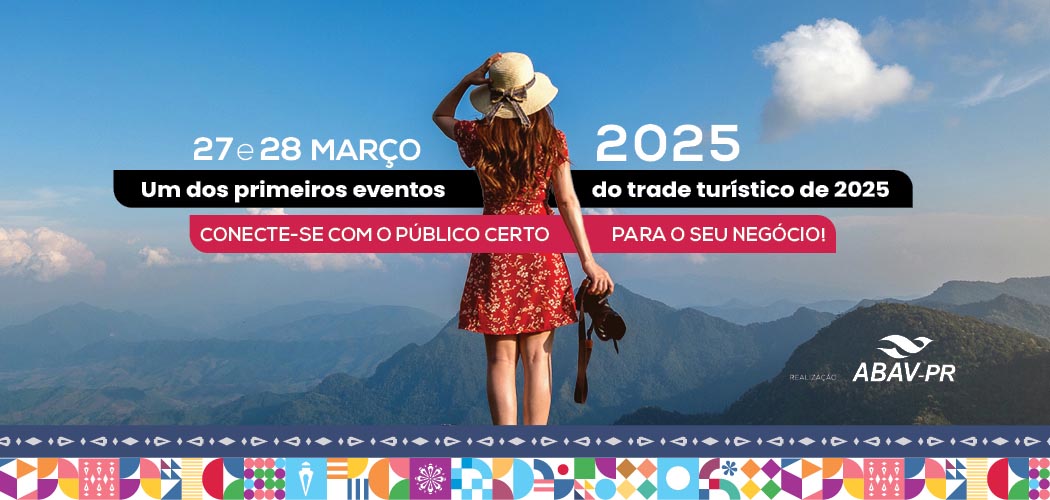 Expo Turismo Paraná conecta trade turístico em Curitiba dias 27 e 28 de março