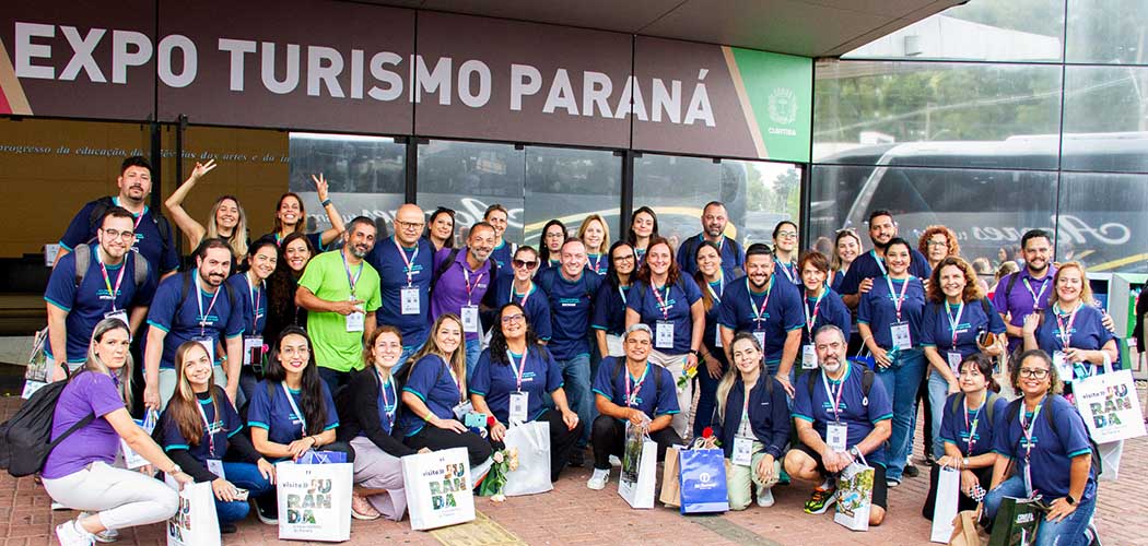 Expo Turismo Paraná 2025 terá caravanas de agentes de viagens de diversas regiões do Brasil
