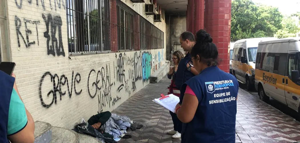 FECAM e Governo de SC avançam na criação de Cadastro Único para população em situação de rua/Foto: PMF/Divulgação