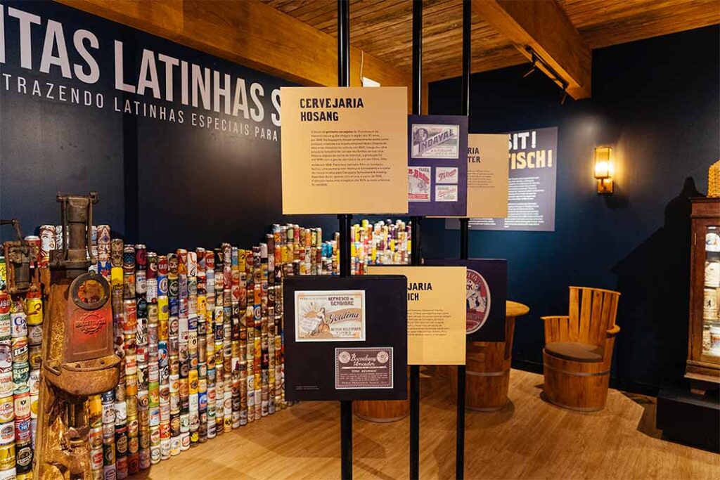 Museu da Cerveja fala da relação entre a bebida e a cidade que tem o título de Capital Brasileira da Cerveja/Foto: Divulgação