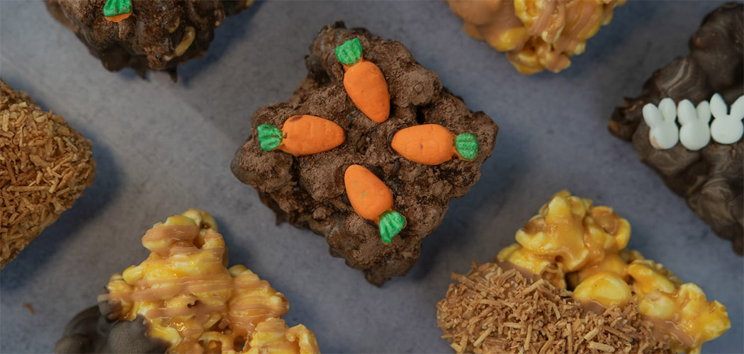 Barrinhas de Chocolate com Pipoca Gourmet