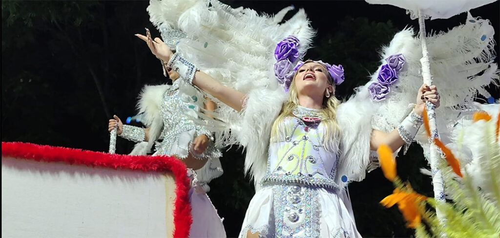 Vale Samba é campeã do Carnaval Joaçaba 2025/ Foto: Maythe Novak - Bom Dia SC