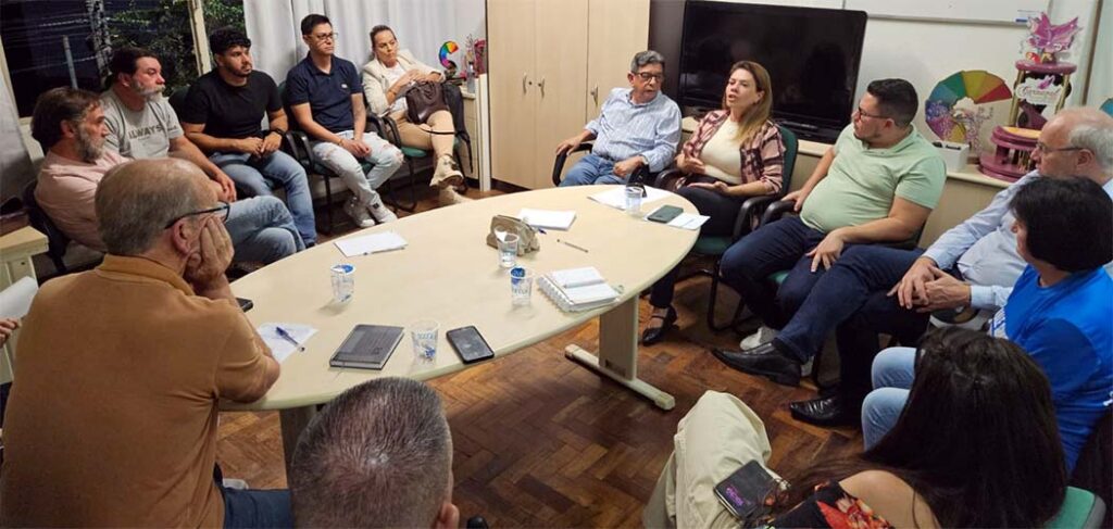 LIESJHO reunião ajuda Vale Samba