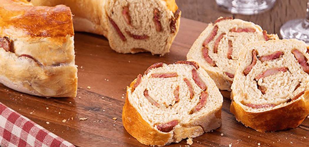 Pão De Linguiça Artesanal