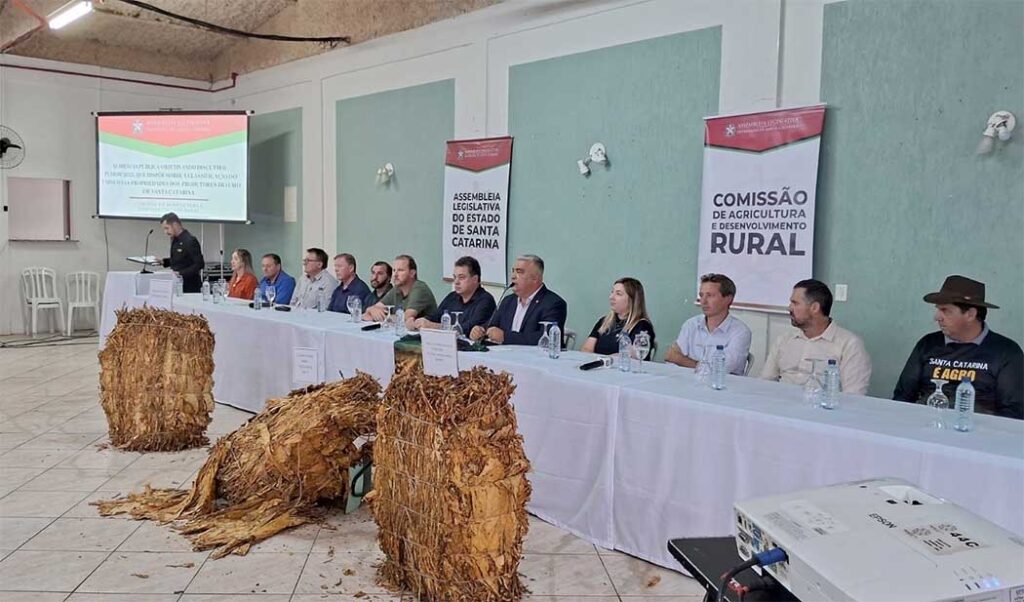Projeto classifica Tabaco nas propriedades