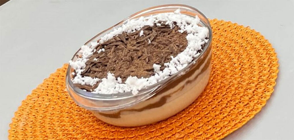 Ovo de páscoa prestígio de travessa (low carb)