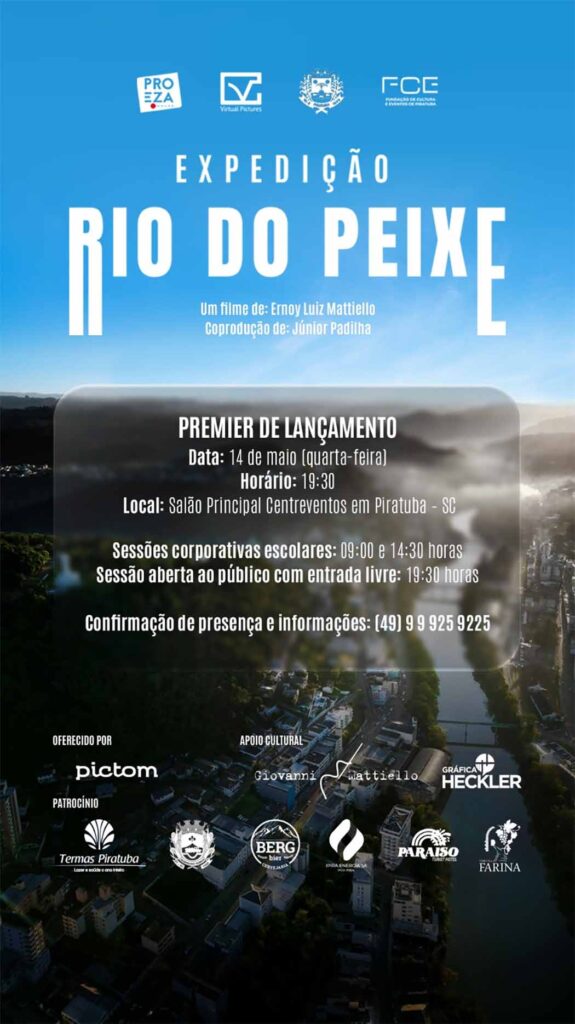 Documentário sobre o Rio do Peixe 