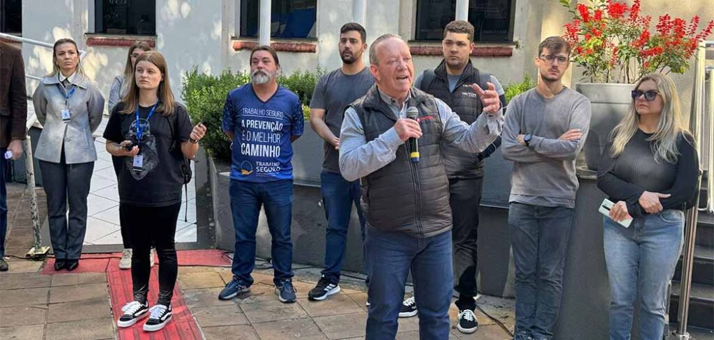 FIESC e SESI Simulado de Segurança Joaçaba
