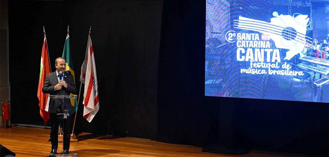 Governo do Estado lança 2ª edição do Festival Santa Catarina Canta