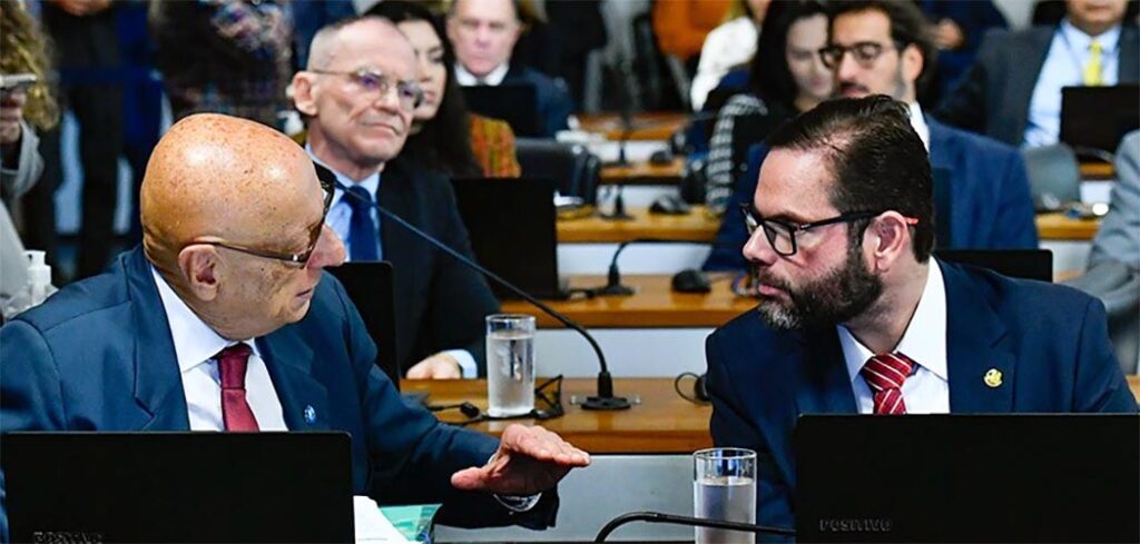 Senador Jorge Seif e Senador Esperidião Amin