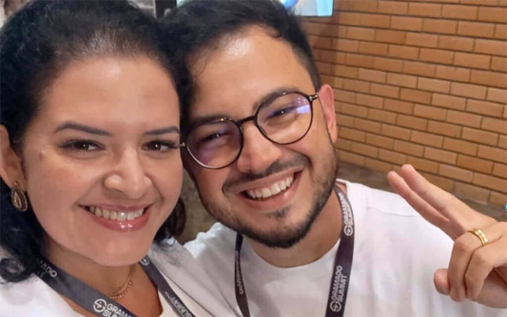 Vânia Monteiro e Marcus Rossi